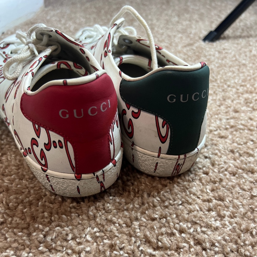 Authentic Gucci Ace GG Shoes